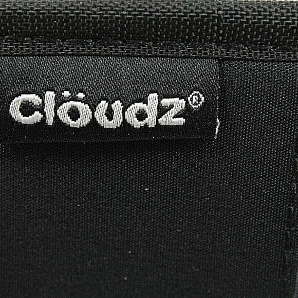 Cloudz 9"x5" Black Zipper Ring Pen Passport ID & Boarding Pass Holder - Picture 6 of 6